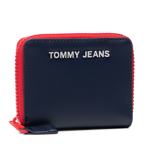 Mały Portfel Damski Tommy Jeans Tjw Pu Small Za AW0AW10916 C87 Tommy Jeans one size okazja eobuwie.pl