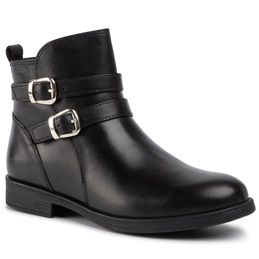 Botki Geox J Agata A J9449A 00043 C9999 D Black Geox 39 eobuwie.pl okazja