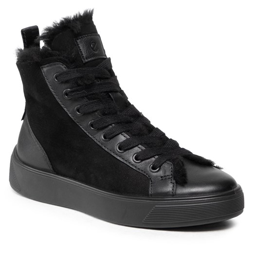 Sneakersy ECCO Street Tray W 29124351052 Black/Black Ecco 36 promocyjna cena eobuwie.pl