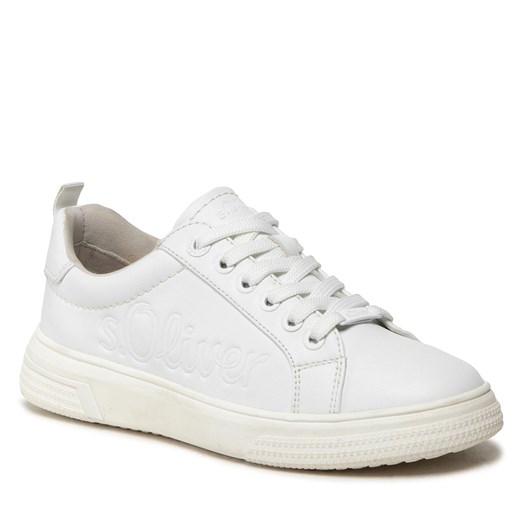 Sneakersy s.Oliver 5-23601-38 White 100 37 eobuwie.pl