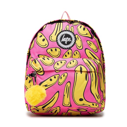 Plecak HYPE Face Backpack TWLG-747 Pink & Yellow Happy Hype one size wyprzedaż eobuwie.pl