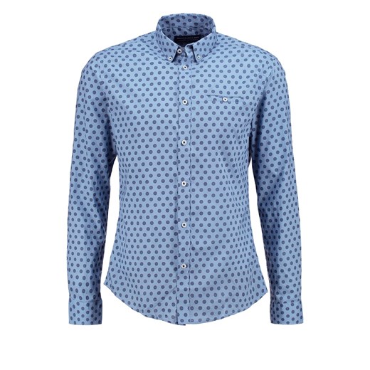 Jack & Jones JJPRHENDERSON SLIM FIT Koszula faded denim zalando niebieski abstrakcyjne wzory