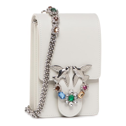 Torebka Pinko Love Smart Jewels C PE 20 PLTT 1P21M5 Y5FF White I09 Pinko one size eobuwie.pl promocyjna cena