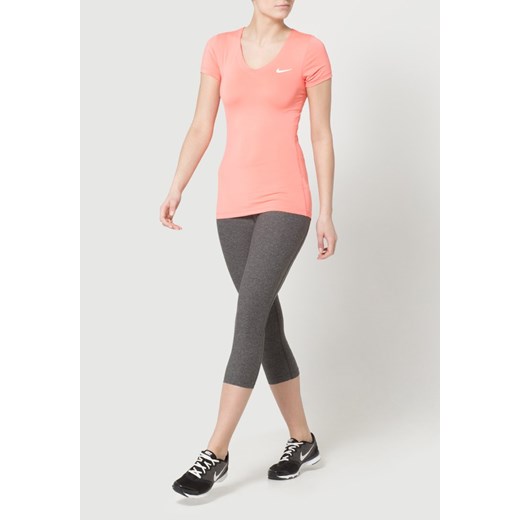 Nike Performance PRO Koszulka sportowa pink zalando szary Bluzki z krótkim rękawem