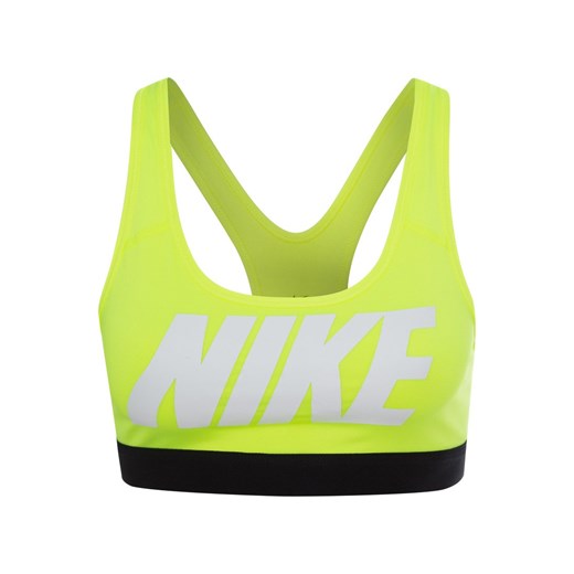 Nike Performance PRO CLASSIC Biustonosz sportowy volt/black/white zalando zielony fitness