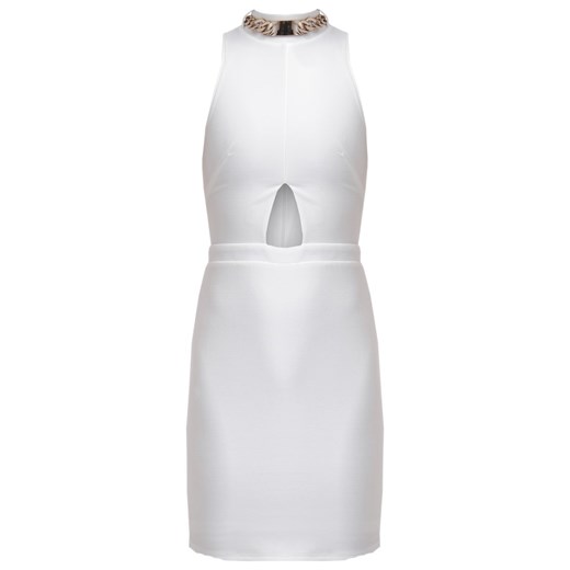Miss Selfridge Sukienka letnia white zalando  abstrakcyjne wzory
