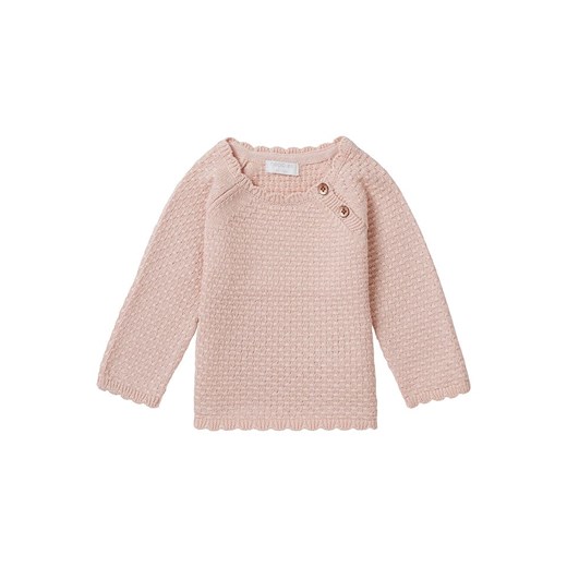 Noppies Sweter &quot;Virden&quot; w kolorze jasnoróżowym ze sklepu Limango Polska w kategorii Bluzy i swetry - zdjęcie 169093065