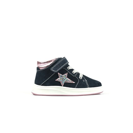 Richter Shoes Skórzane sneakersy w kolorze czarnym ze sklepu Limango Polska w kategorii Trampki dziecięce - zdjęcie 169093228