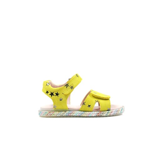 Richter Shoes Skórzane sandały w kolorze żółtym ze sklepu Limango Polska w kategorii Sandały dziecięce - zdjęcie 169093306