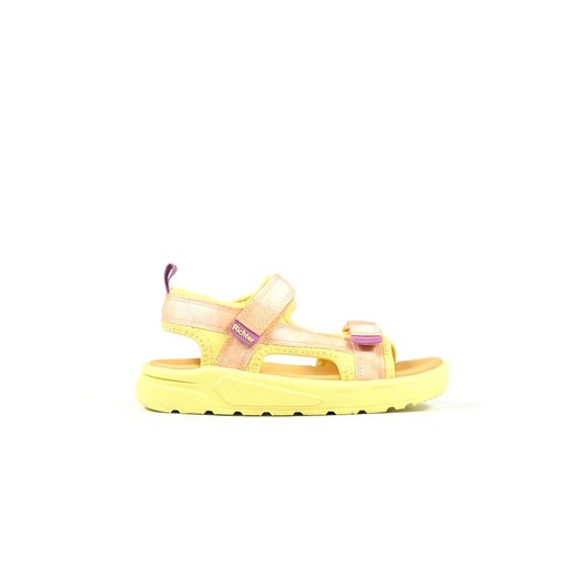 Richter Shoes Sandały w kolorze jasnoróżowo-żółtym ze sklepu Limango Polska w kategorii Sandały dziecięce - zdjęcie 169093318