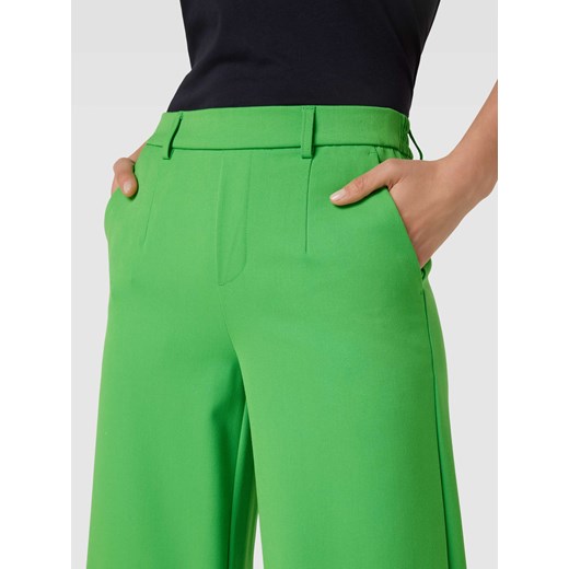 Spodnie z dodatkiem wiskozy model ‘Lisa Wide’ Object 34 Peek&Cloppenburg 