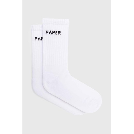 Daily Paper skarpetki Etype Sock kolor biały 2122042 ze sklepu PRM w kategorii Skarpetki damskie - zdjęcie 169110419