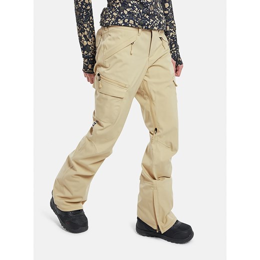 Burton Spodnie narciarskie &quot;Gloria&quot; w kolorze kremowym ze sklepu Limango Polska w kategorii Spodnie damskie - zdjęcie 169111976
