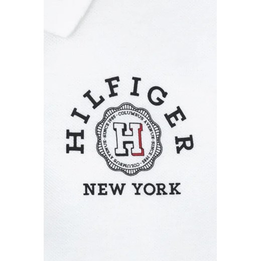 T-shirt chłopięce Tommy Hilfiger z krótkim rękawem biały z bawełny 