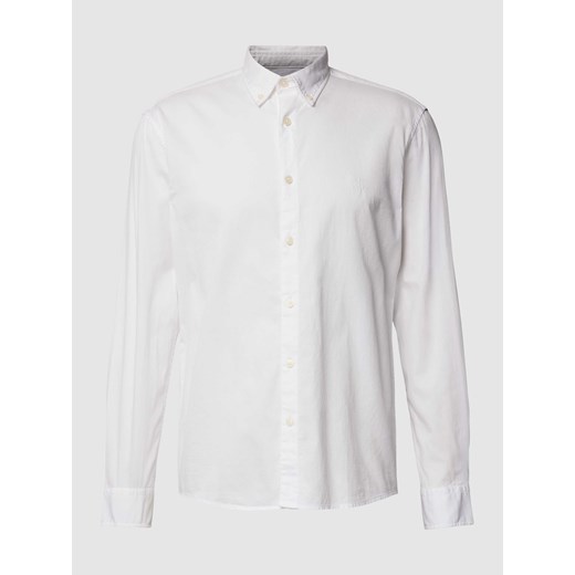Koszula biznesowa o kroju regular fit z czystej bawełny ze sklepu Peek&Cloppenburg  w kategorii Koszule męskie - zdjęcie 169123015