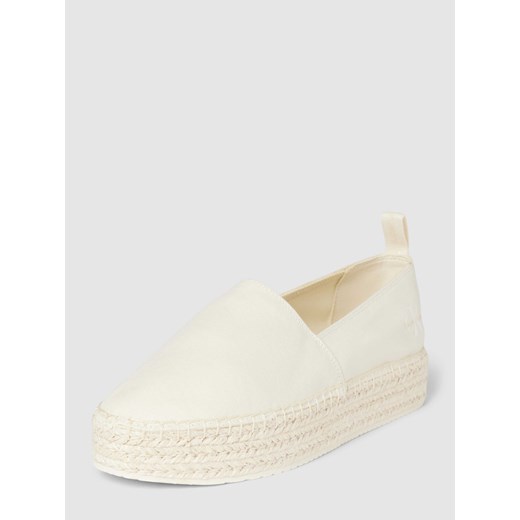 Espadryle z nadrukiem z logo ze sklepu Peek&Cloppenburg  w kategorii Espadryle damskie - zdjęcie 169123426