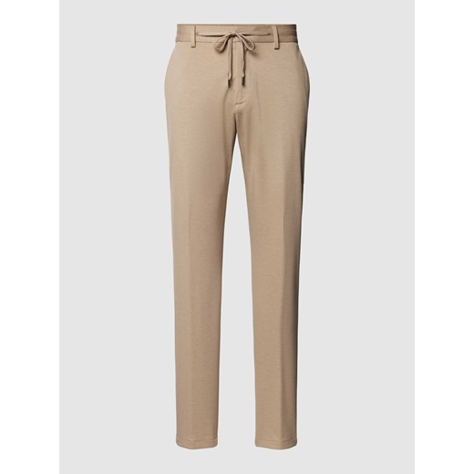 Spodnie z elastycznym pasem i tunelem model ‘JOGGSUIT’ ze sklepu Peek&Cloppenburg  w kategorii Spodnie męskie - zdjęcie 169123629