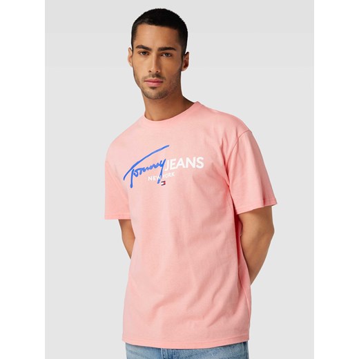 T-shirt z nadrukiem z logo model ‘SPRAY POP COLOR’ Tommy Jeans XXL Peek&Cloppenburg 