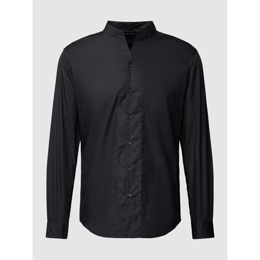 Koszula casualowa o kroju modern fit ze stójką ze sklepu Peek&Cloppenburg  w kategorii Koszule męskie - zdjęcie 169123659
