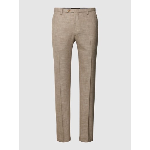 Spodnie do garnituru w kant model ‘Bravo’ ze sklepu Peek&Cloppenburg  w kategorii Spodnie męskie - zdjęcie 169123878
