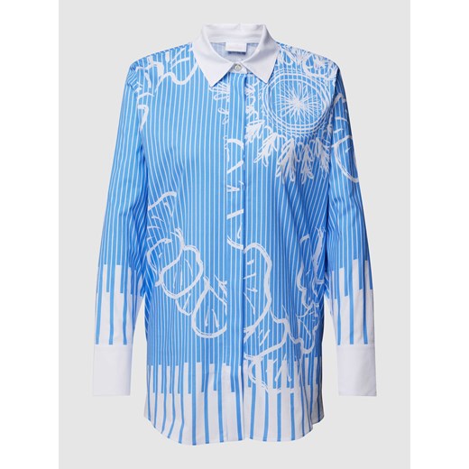 Bluzka koszulowa ze wzorem w paski ze sklepu Peek&Cloppenburg  w kategorii Koszule damskie - zdjęcie 169124007