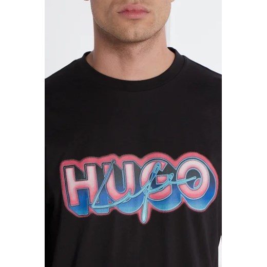 Hugo Blue T-shirt Nillumi | Regular Fit Hugo Blue XL Gomez Fashion Store
