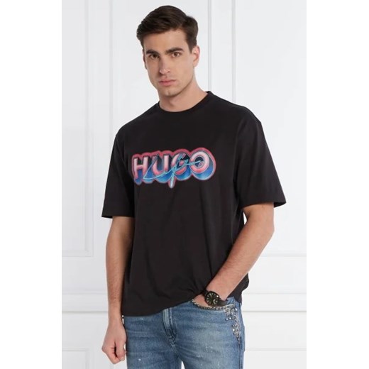 Hugo Blue T-shirt Nillumi | Regular Fit Hugo Blue XXL Gomez Fashion Store