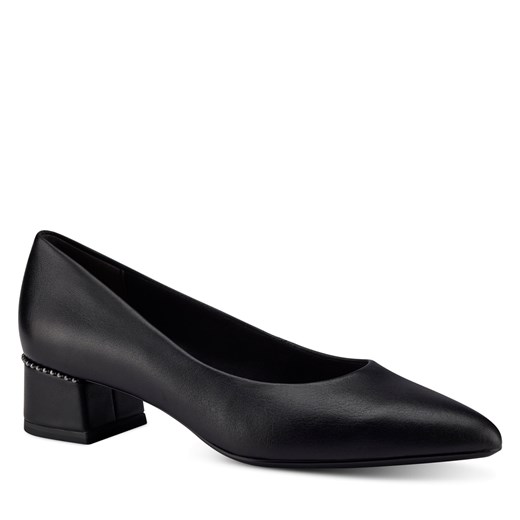 Półbuty Tamaris 1-22300-20 Black Leather 003 Tamaris 39 eobuwie.pl