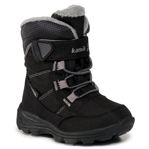 Śniegowce Kamik Stance NF9125 Black Mid Grey Kamik 25 eobuwie.pl