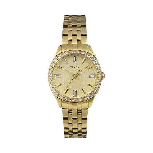 Zegarek Timex Ariana TW2W17600 Złoty ze sklepu eobuwie.pl w kategorii Zegarki - zdjęcie 169129129