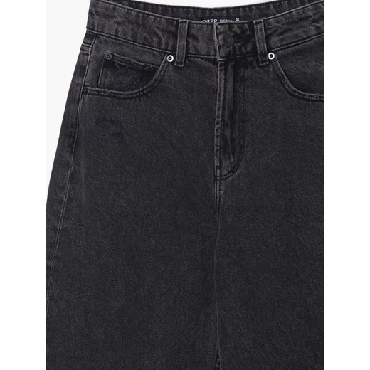 Cropp - Jeansy wide leg - szary Cropp 42 wyprzedaż Cropp
