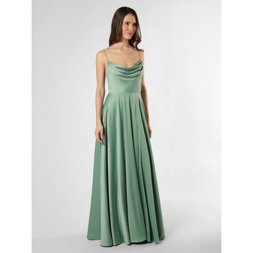 VM Damska sukienka wieczorowa Kobiety Sztuczne włókno zielony jednolity ze sklepu vangraaf w kategorii Sukienki - zdjęcie 169132176