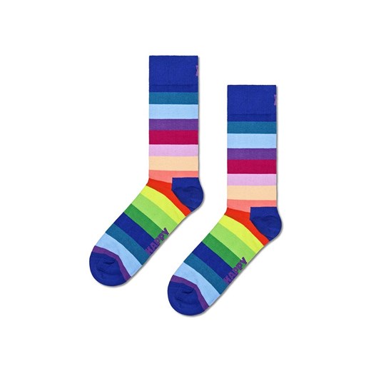 Happy Socks skarpetki Stripe Sock ze sklepu ANSWEAR.com w kategorii Skarpetki damskie - zdjęcie 169137526