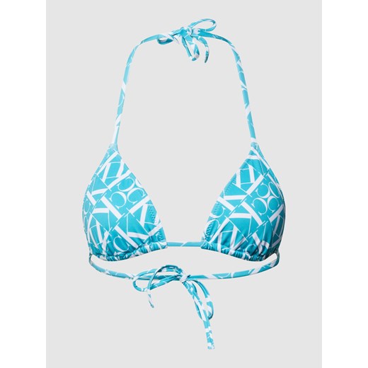 Top bikini z wiązaniem ze sklepu Peek&Cloppenburg  w kategorii Stroje kąpielowe - zdjęcie 169138609