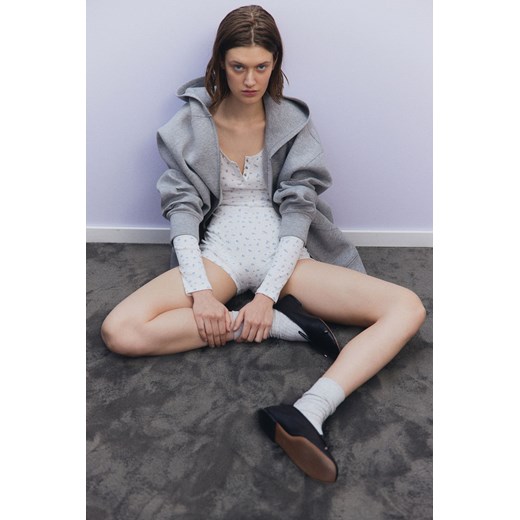 H & M - Krótki kombinezon piżamowy - Biały H & M XXL H&M