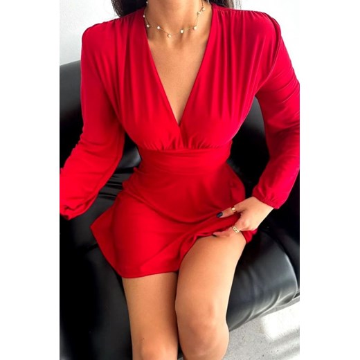 Sukienka SABANA RED XL okazyjna cena Ivet Shop