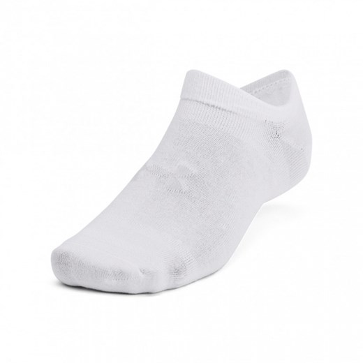 Skarpetki treningowe uniseks (6-pack) Under Armpur UA Essential No Show - białe ze sklepu Sportstylestory.com w kategorii Skarpetki damskie - zdjęcie 169160509