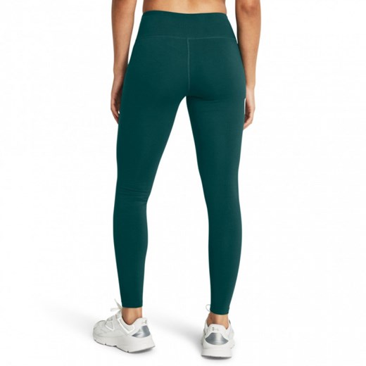 Damskie legginsy dzianinowe Under Armour Campus Legging - zielone Under Armour S Sportstylestory.com