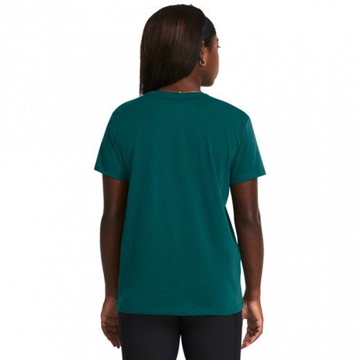 Damski t-shirt z nadrukiem Under Armour Off Campus Core SS - zielony Under Armour XL Sportstylestory.com
