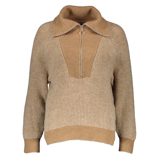 Herrlicher Sweter w kolorze jasnobrązowym ze sklepu Limango Polska w kategorii Swetry damskie - zdjęcie 169162596