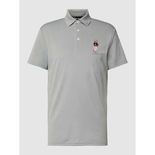Koszulka polo z wyhaftowanym logo ze sklepu Peek&Cloppenburg  w kategorii T-shirty męskie - zdjęcie 169165087