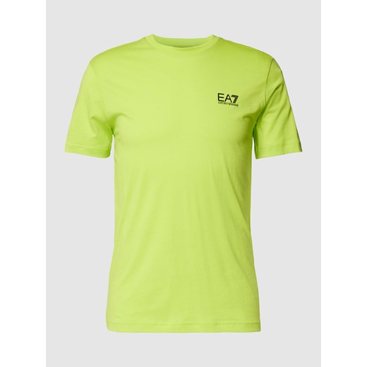 T-shirt z detalem z logo ze sklepu Peek&Cloppenburg  w kategorii T-shirty męskie - zdjęcie 169165355