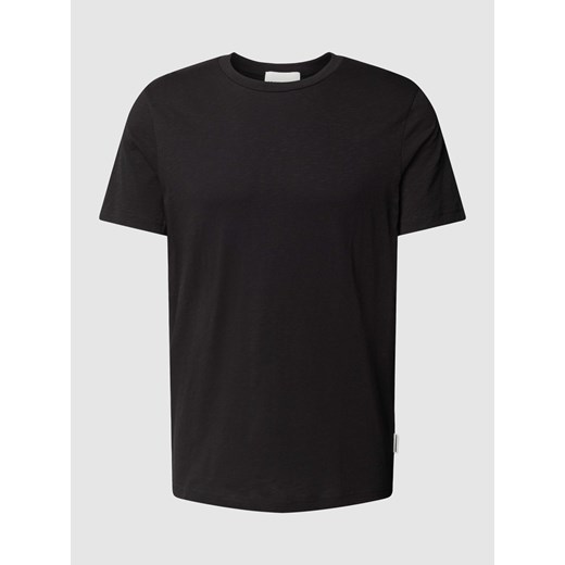 T-shirt w jednolitym kolorze model ‘JAAMEL STRUCTURE’ ze sklepu Peek&Cloppenburg  w kategorii T-shirty męskie - zdjęcie 169165409