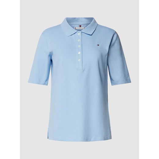 Koszulka polo z krótką listwą guzikową ze sklepu Peek&Cloppenburg  w kategorii Bluzki damskie - zdjęcie 169165436