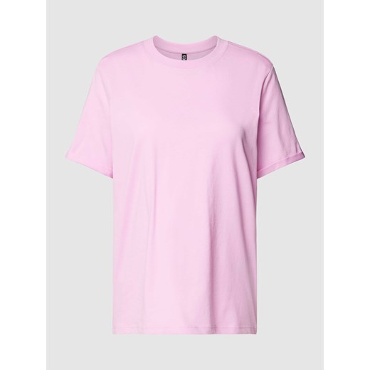 T-shirt w jednolitym kolorze model ‘RIA’ Pieces L Peek&Cloppenburg 