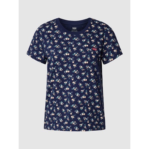 T-shirt z kwiatowym wzorem na całej powierzchni ze sklepu Peek&Cloppenburg  w kategorii Bluzki damskie - zdjęcie 169165535