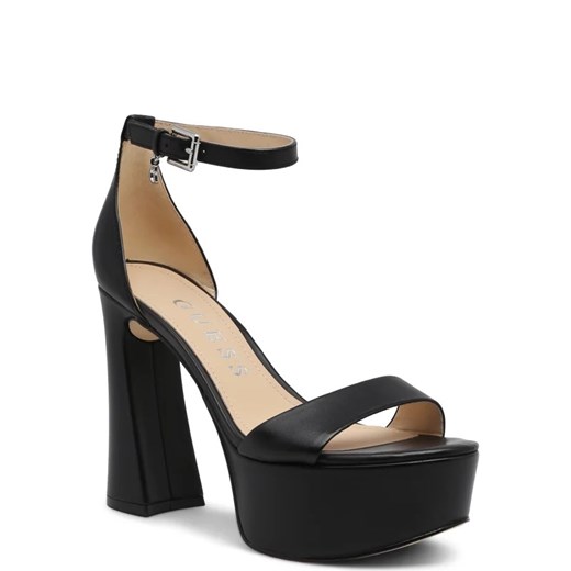 Guess Skórzane sandały na słupku ze sklepu Gomez Fashion Store w kategorii Sandały damskie - zdjęcie 169167918