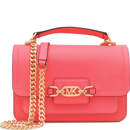Michael Kors kopertówka różowa skórzana mała matowa elegancka