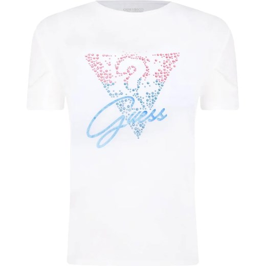 Guess T-shirt | Regular Fit ze sklepu Gomez Fashion Store w kategorii Bluzki dziewczęce - zdjęcie 169167979