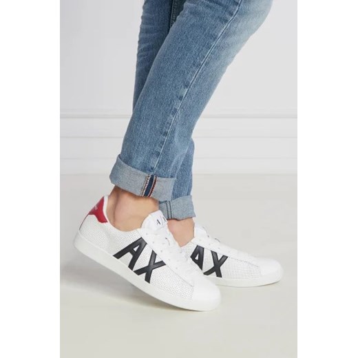 Buty sportowe męskie Armani Exchange z tworzywa sztucznego